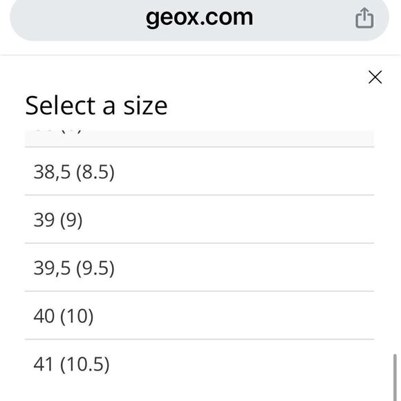 NWT Geox Respira Leather Rhinestone Detail Shoe Loafer Slip on US 9,5 EU 39,5 - Picture 15 of 15